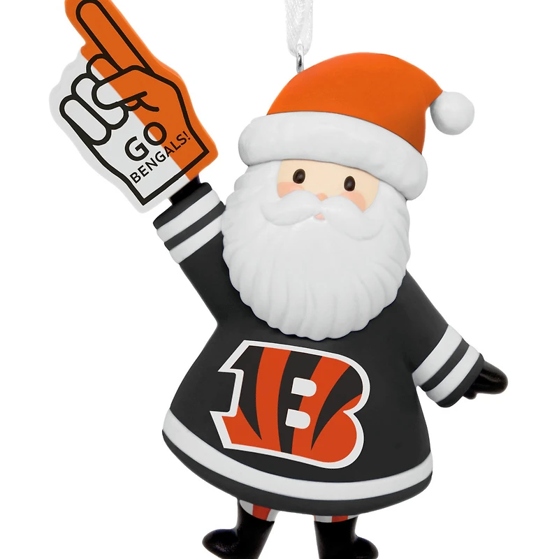 NFL Cincinnati Bengals Santa Fan Hallmark Ornament for only USD 12.99 | Hallmark