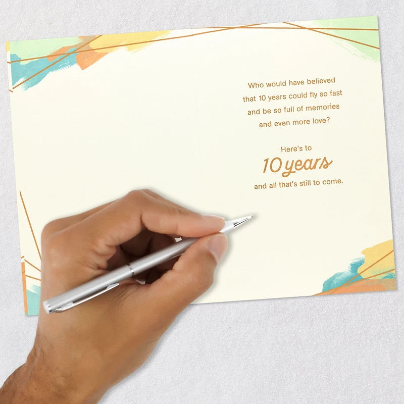 Here's to All That's Still to Come 10th Anniversary Card for only USD 5.59 | Hallmark