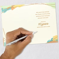 Here's to All That's Still to Come 10th Anniversary Card for only USD 5.59 | Hallmark