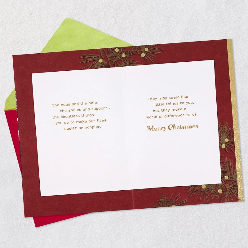 For Two Special Parents Christmas Card From All for only USD 5.59 | Hallmark