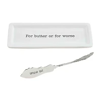 Mud Pie Butter Dish and Spreader Set for only USD 24.99 | Hallmark