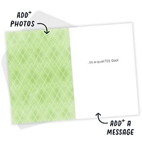 Qualitee Dad Funny Custom Father's Day Card for only USD 4.99 | Hallmark