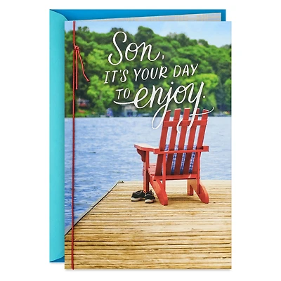 It's Your Day to Relax and Enjoy Father's Day Card for Son for only USD 6.99 | Hallmark