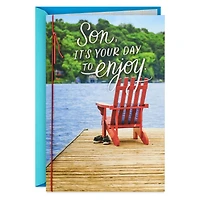 It's Your Day to Relax and Enjoy Father's Day Card for Son for only USD 6.99 | Hallmark