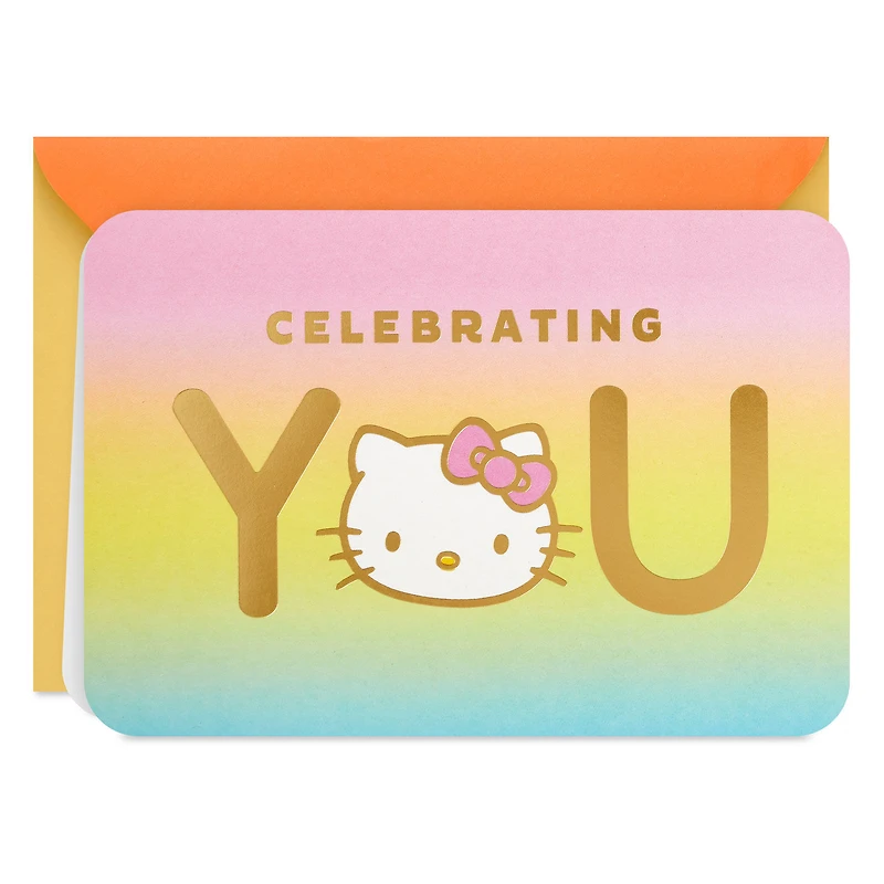 Sanrio® Hello Kitty® Celebrating You Birthday Card for only USD 4.99 | Hallmark