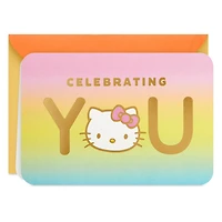 Sanrio® Hello Kitty® Celebrating You Birthday Card for only USD 4.99 | Hallmark