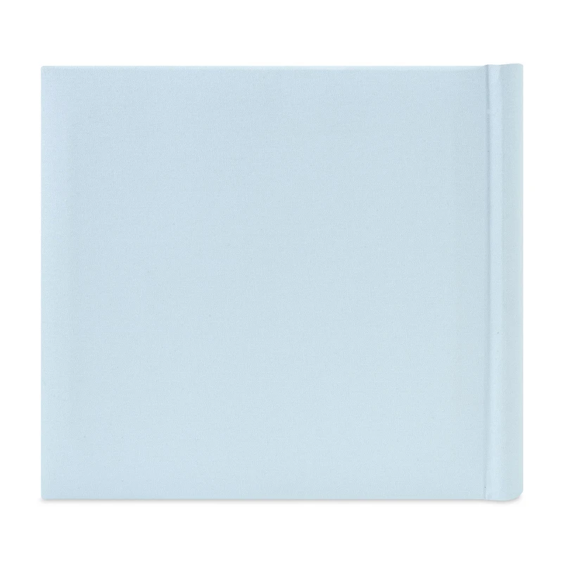 Gather Happy Memories Gold on Light Blue Linen Photo Album for only USD 28.99 | Hallmark