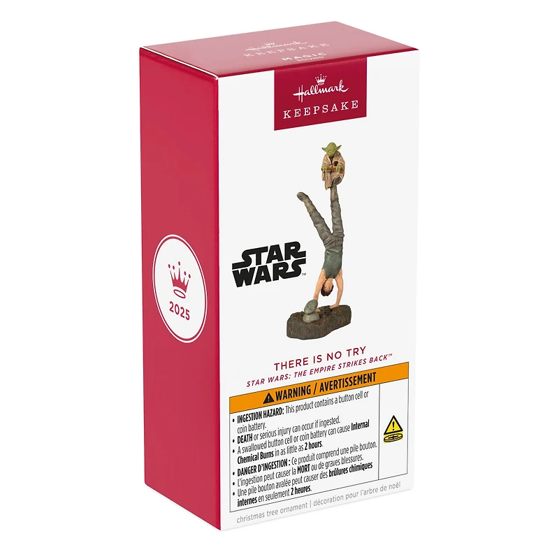 Star Wars: The Empire Strikes Back™ There Is No Try Ornament With Sound for only USD 43.99 | Hallmark