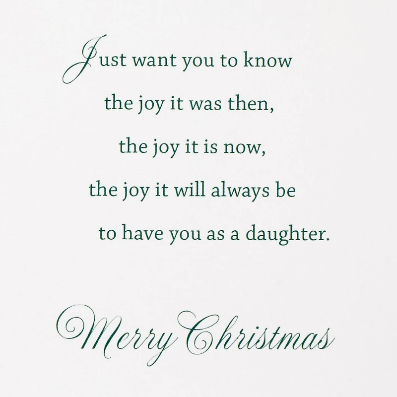 You Are Loved Christmas Card for Daughter for only USD 6.59 | Hallmark