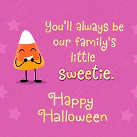 Our Family's Little Sweetie Halloween Card With Stickers for Granddaughter for only USD 3.99 | Hallmark