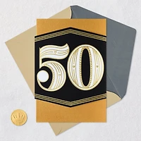 Golden Means 50th Anniversary Card for only USD 5.59 | Hallmark