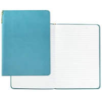 Turquoise Faux Leather Notebook With Pen for only USD 16.99 | Hallmark