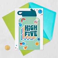 High Five Birthday Card for Kids With Decal for only USD 5.99 | Hallmark