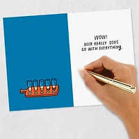 Beer Goes With Everything Funny Birthday Card for only USD 4.49 | Hallmark