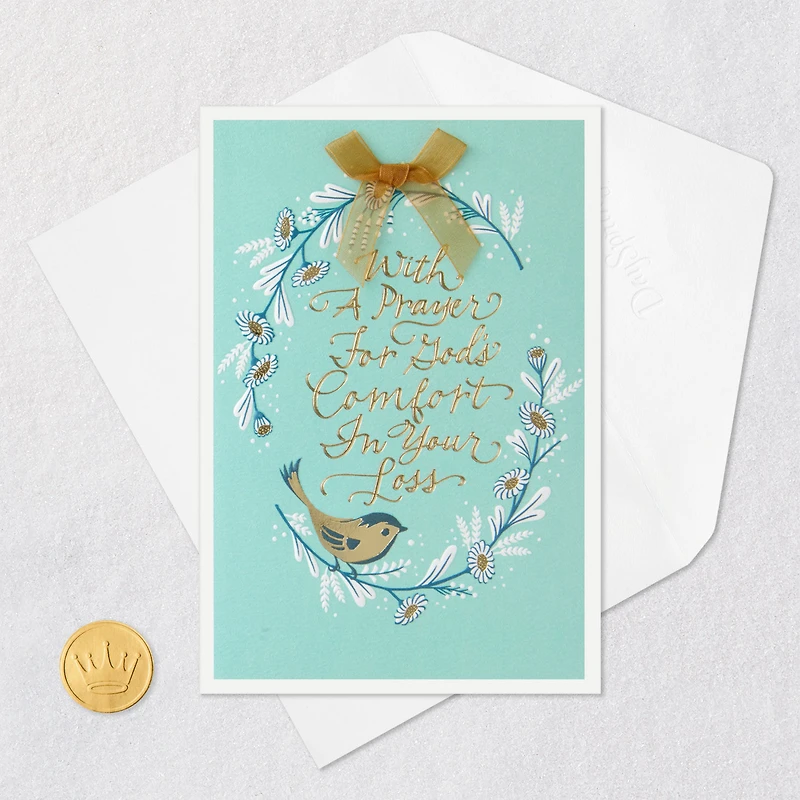 Praying for God's Comfort in Your Loss Religious Sympathy Card for only USD 4.59 | Hallmark
