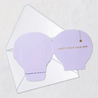 Party Your Face Off Mummy Paper Craft Halloween Card for only USD 5.99 | Hallmark