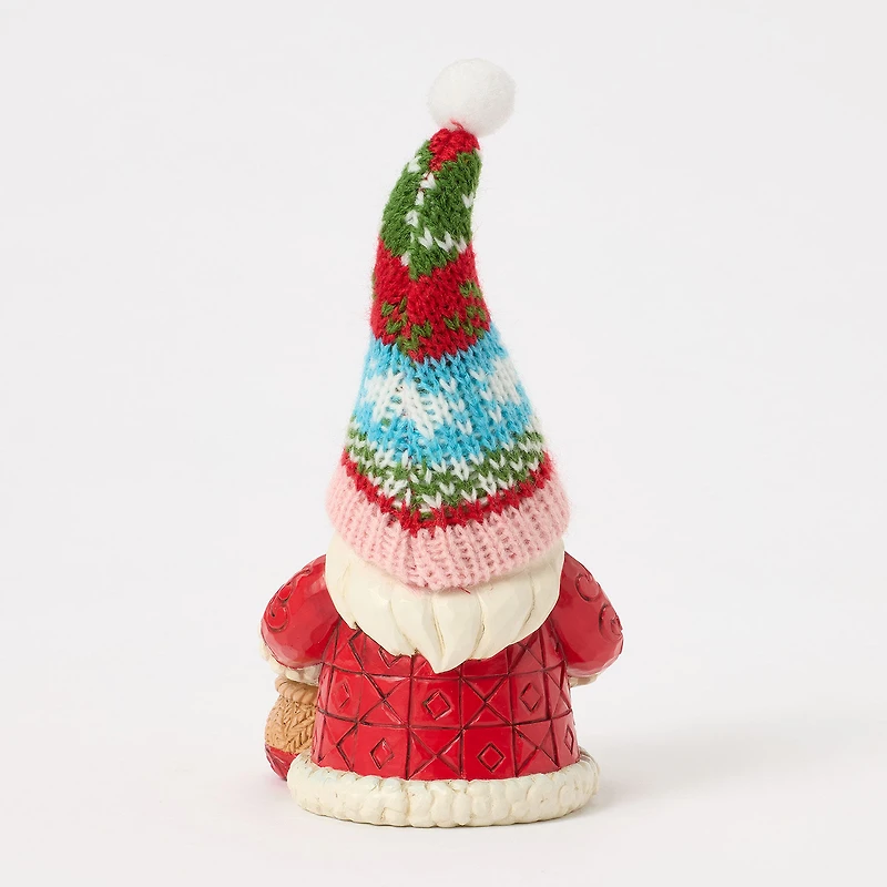 Jim Shore Heartwood Creek Holiday Gnome in Knit Hat Figurine, 5.71" for only USD 38.99 | Hallmark