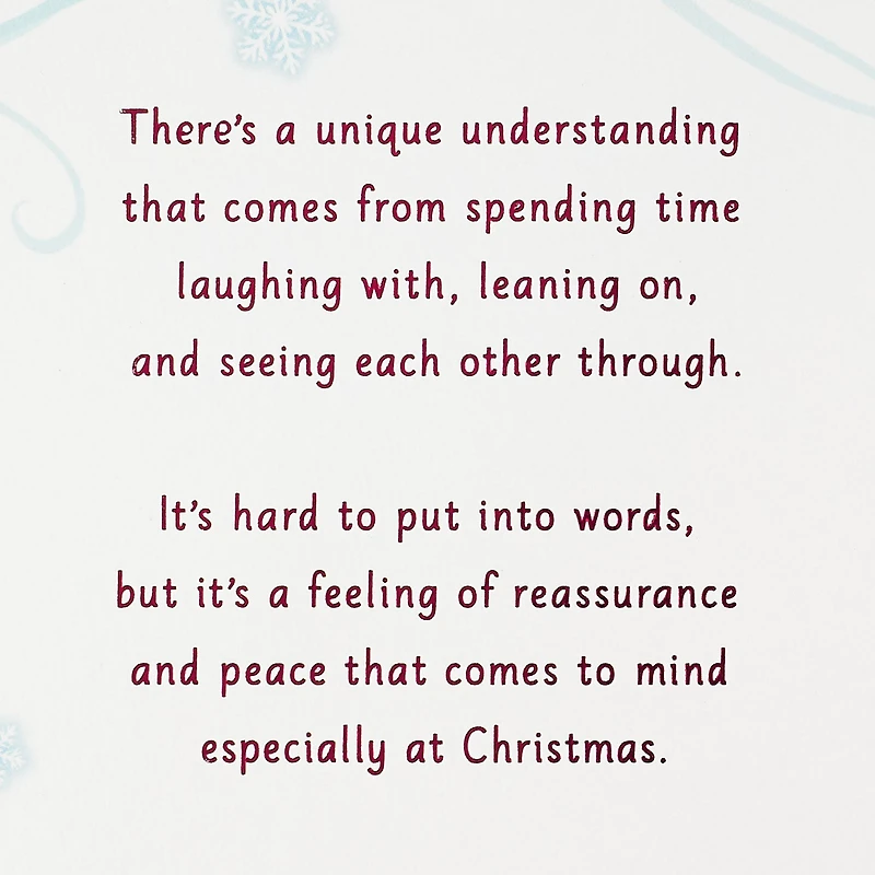 Our Connection Means So Much Christmas Card for Sister for only USD 5.99 | Hallmark