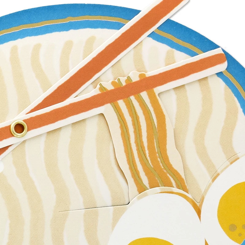 Just the Way You Like It Ramen Bowl Papercraft Thinking of You Card for only USD 5.99 | Hallmark