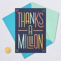 Thanks a Million Thank-You Card for only USD 2.99 | Hallmark