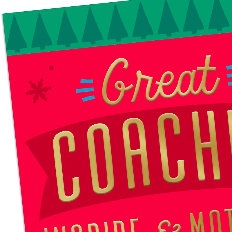 So Grateful for You Christmas Thank-You Card for Coach for only USD 2.99 | Hallmark