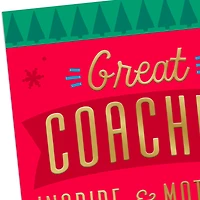 So Grateful for You Christmas Thank-You Card for Coach for only USD 2.99 | Hallmark
