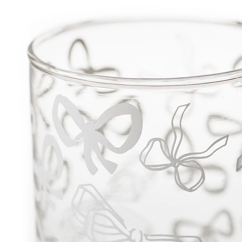 Lacey Chabert Collection Bow Illustrated Drinking Glasses, Set of 2 for only USD 22.99 | Hallmark