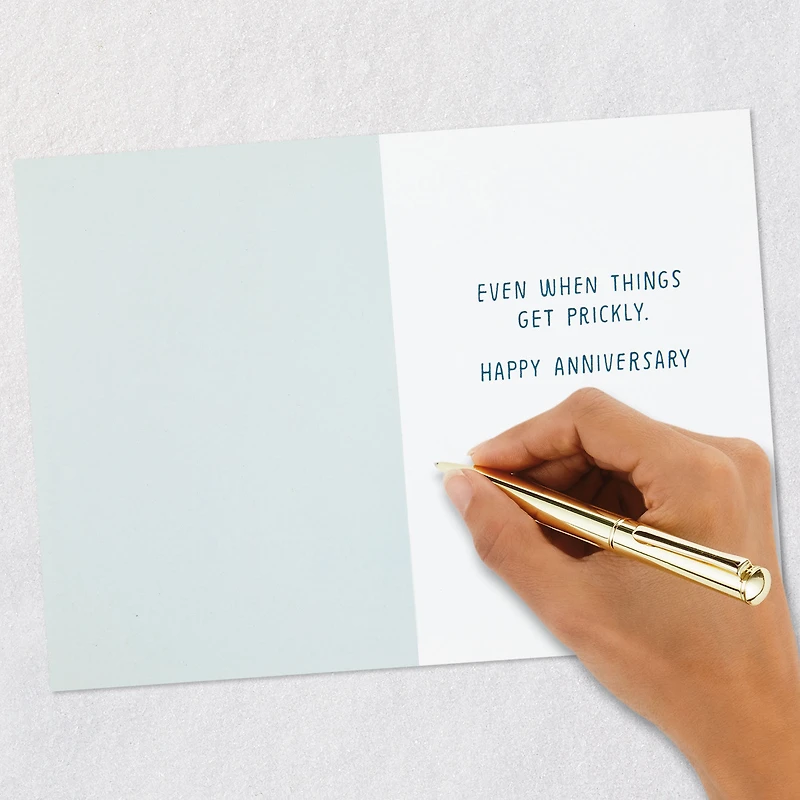 Cactus Happily Stuck With You Funny Anniversary Card for only USD 4.49 | Hallmark