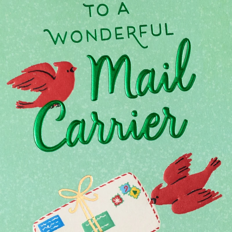 You Deliver Happiness All Year Long Holiday Card for Mail Carrier for only USD 4.99 | Hallmark