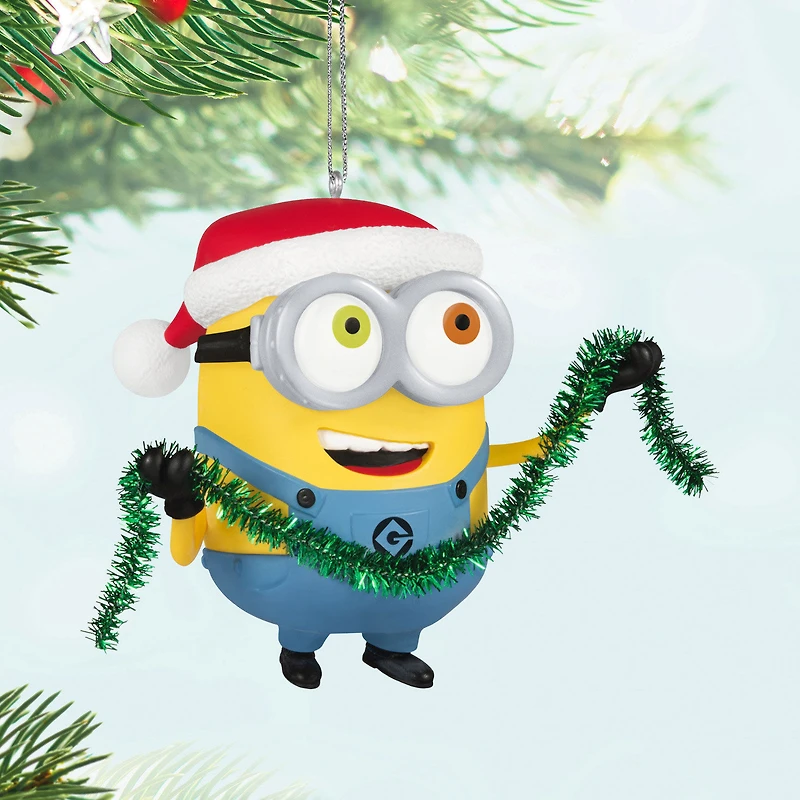 Minions Bob Trims the Tree Ornament With Sound for only USD 23.99 | Hallmark