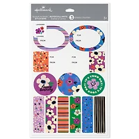 Lavender-Scented Colorful Floral Gift Tags and Stickers, 3 sheets for only USD 3.99 | Hallmark