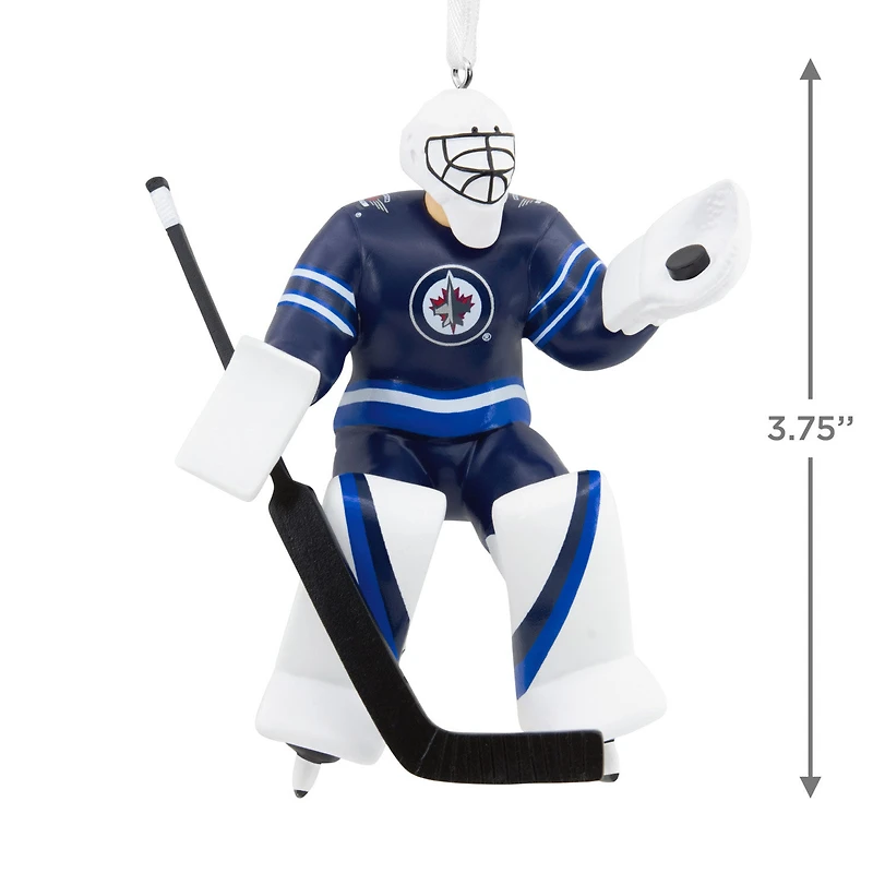 NHL Winnipeg Jets™ Goalie Hallmark Ornament for only USD 14.99 | Hallmark