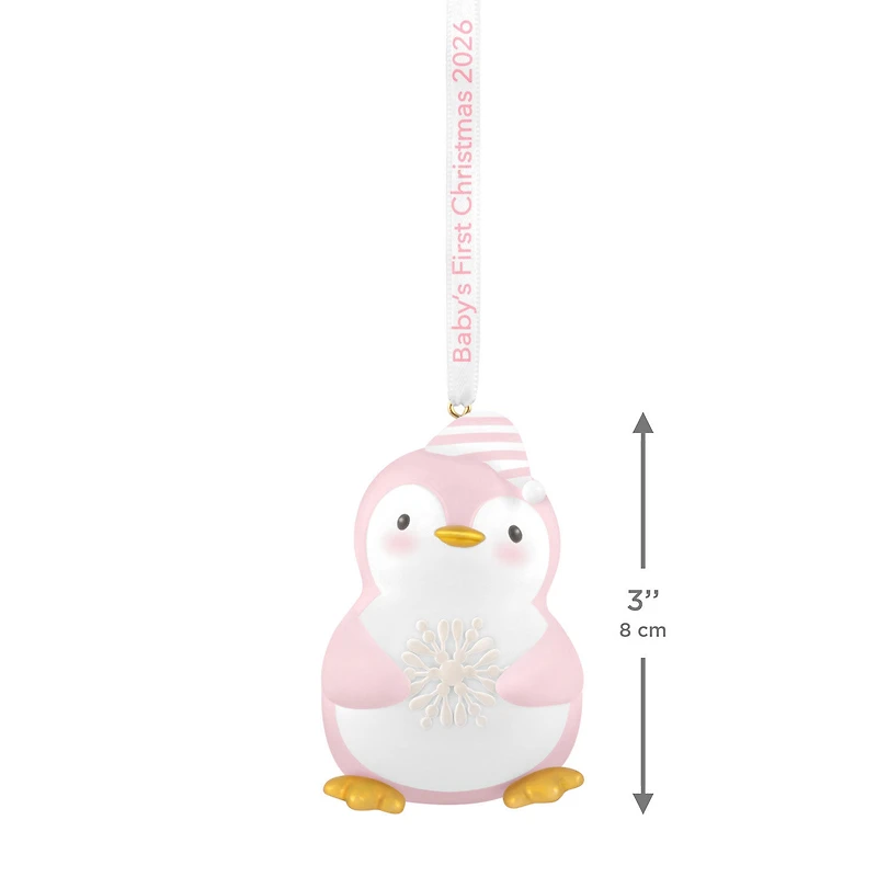 Baby Girl's First Christmas Penguin 2026 Ornament for only USD 23.99 | Hallmark