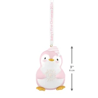 Baby Girl's First Christmas Penguin 2026 Ornament for only USD 23.99 | Hallmark