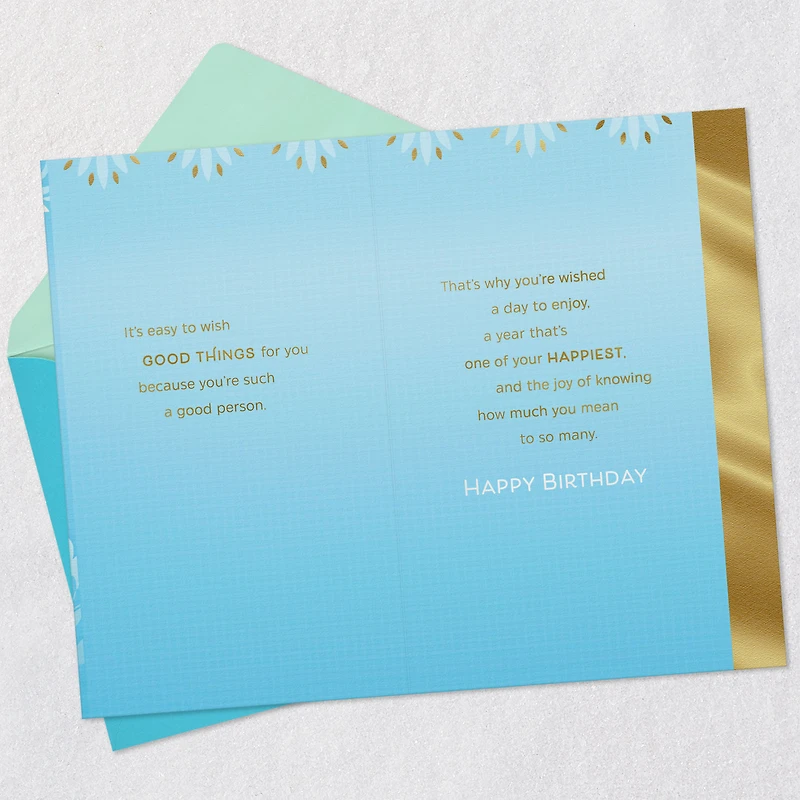 It's Easy to Wish Good Things for You Birthday Card for only USD 4.99 | Hallmark