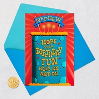 Hope the Fun Goes On and On Birthday Card for Nephew for only USD 4.59 | Hallmark
