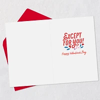 Everyone Sucks Poem Funny Valentine's Day Card for only USD 3.99 | Hallmark