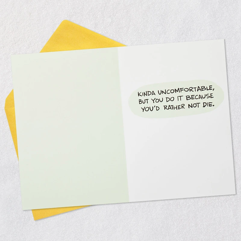 Kinda Uncomfortable Funny Birthday Card for only USD 4.49 | Hallmark