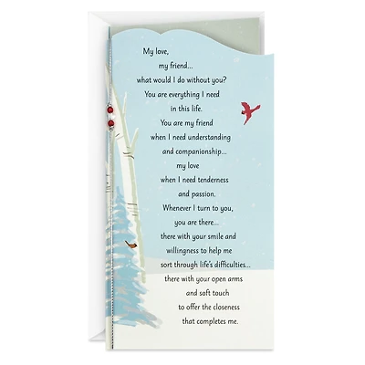 My Love, My Friend Romantic Christmas Card for only USD 5.59 | Hallmark