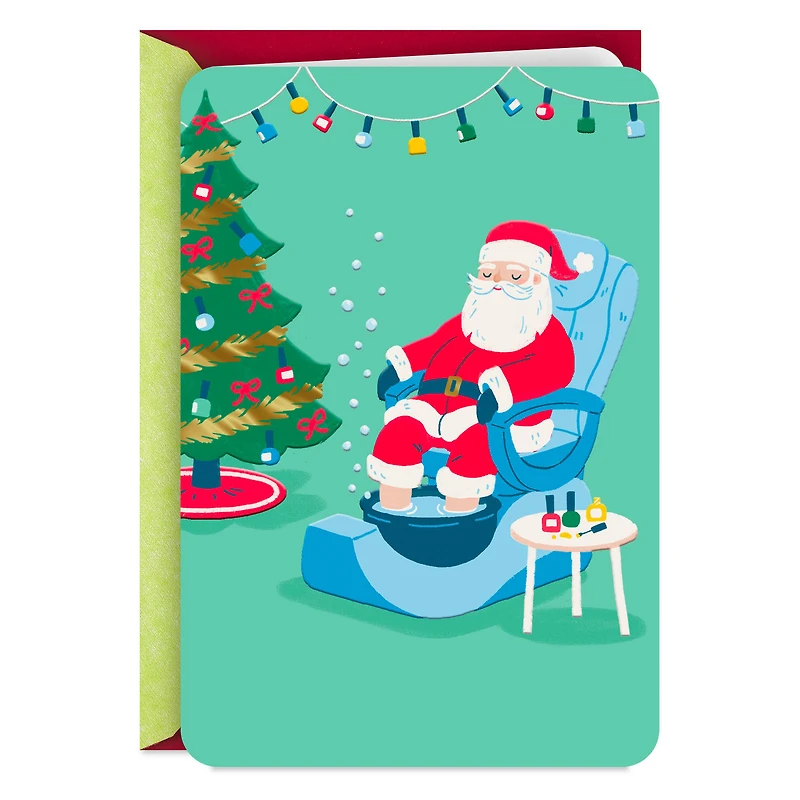 My Nails and I Thank You Christmas Card for Nail Tech for only USD 3.99 | Hallmark