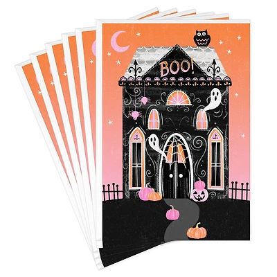 Haunted House and Ghosts Halloween Cards, Pack of 6 for only USD 6.99 | Hallmark