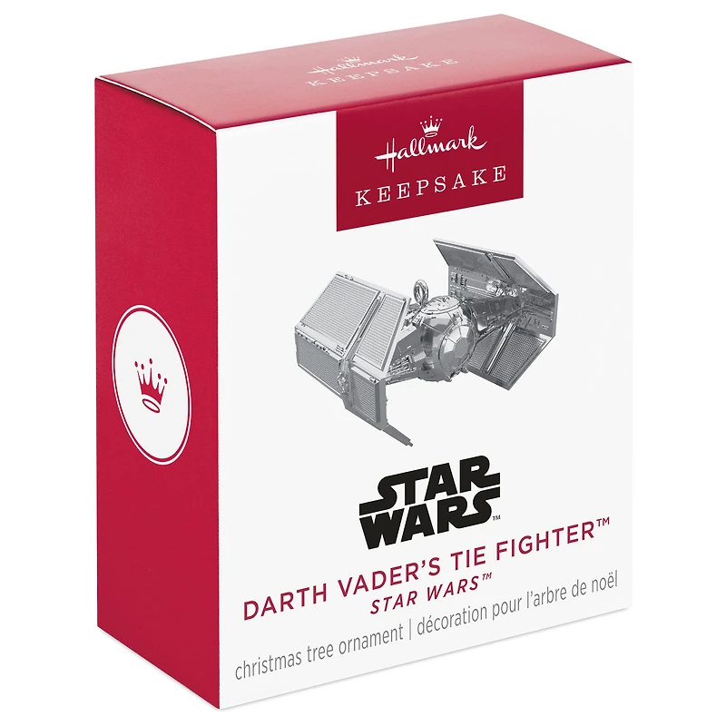 Mini Star Wars™ Darth Vader's TIE Fighter™ Ornament, 0.75" for only USD 13.99 | Hallmark