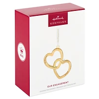 Our Engagement 2025 Metal Ornament for only USD 24.99 | Hallmark
