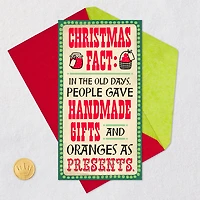 Old Days of Gift-Giving Sucked Funny Money Holder Christmas Card for only USD 2.99 | Hallmark