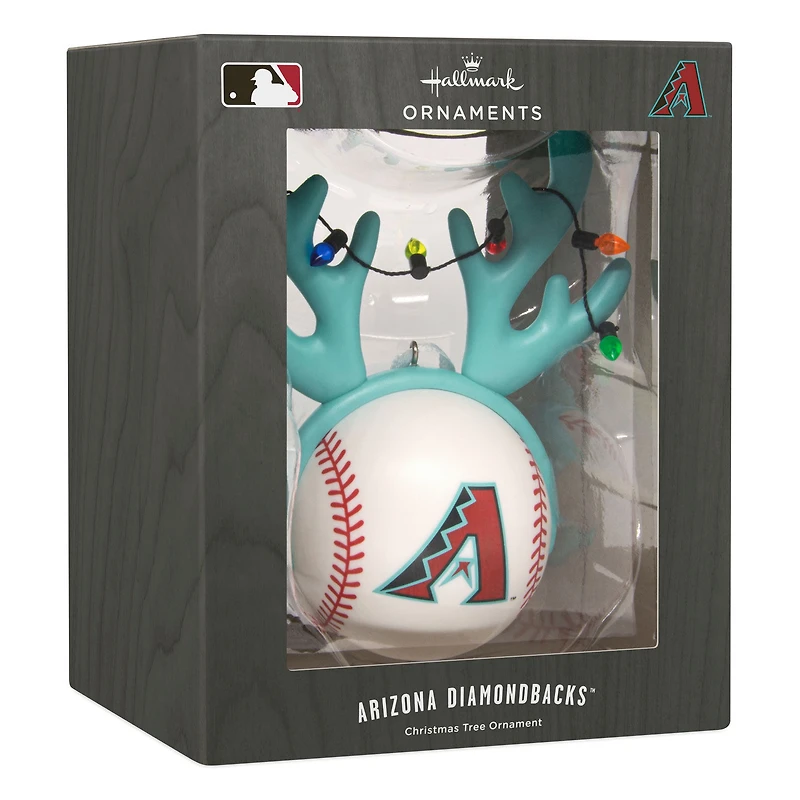 MLB Arizona Diamondbacks™ Reindeer Baseball Hallmark Ornament for only USD 12.99 | Hallmark