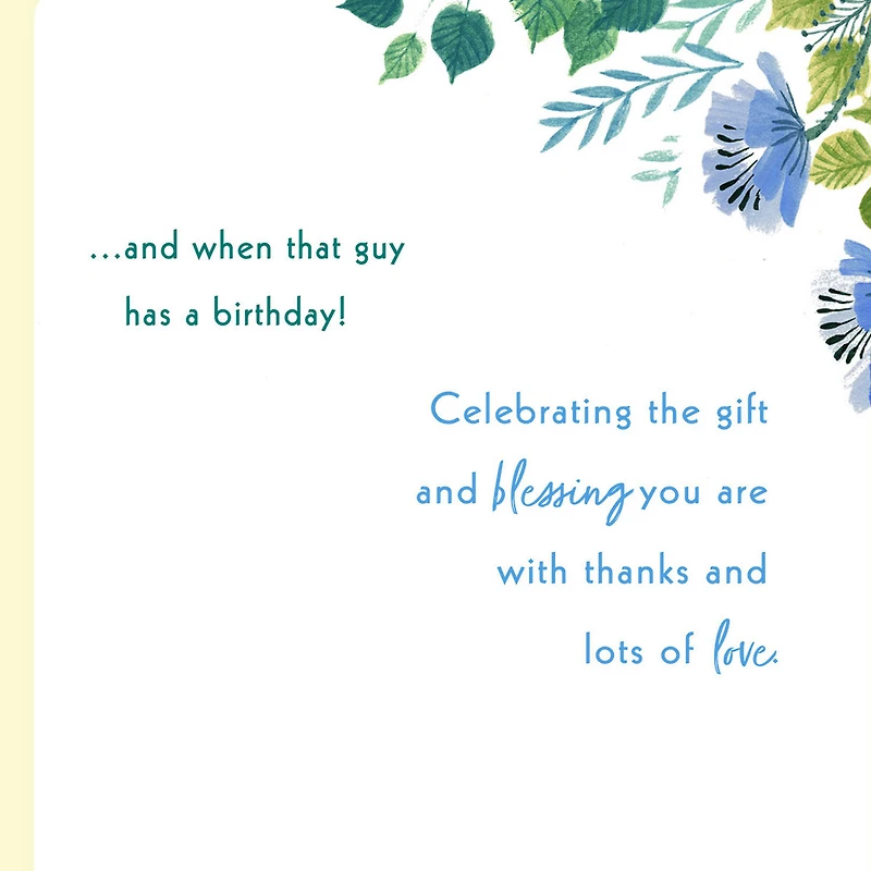 You're a Gift Religious Birthday Card for Son-in-Law for only USD 4.59 | Hallmark