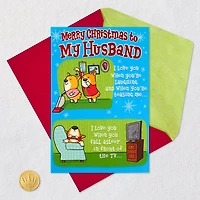 I Love You When Funny Pop-Up Christmas Card for Husband for only USD 5.59 | Hallmark