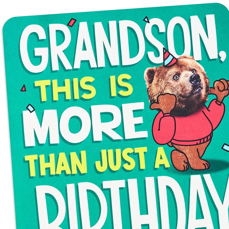A Non-Embarrassing, Imaginary Hug Funny Pop-Up Birthday Card for Grandson for only USD 6.59 | Hallmark