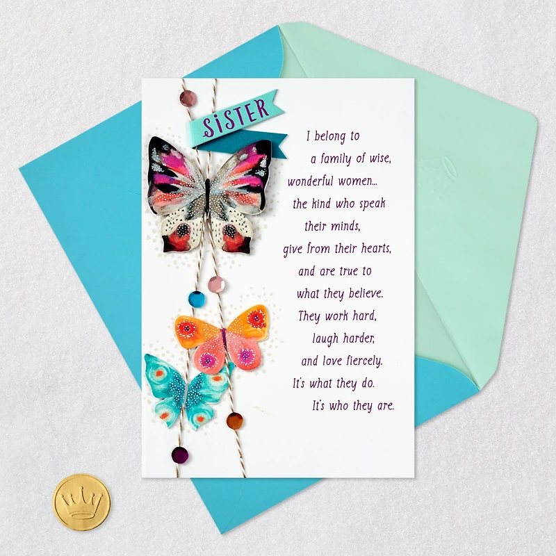 Wise and Wonderful Woman Birthday Card for Sister for only USD 7.99 | Hallmark