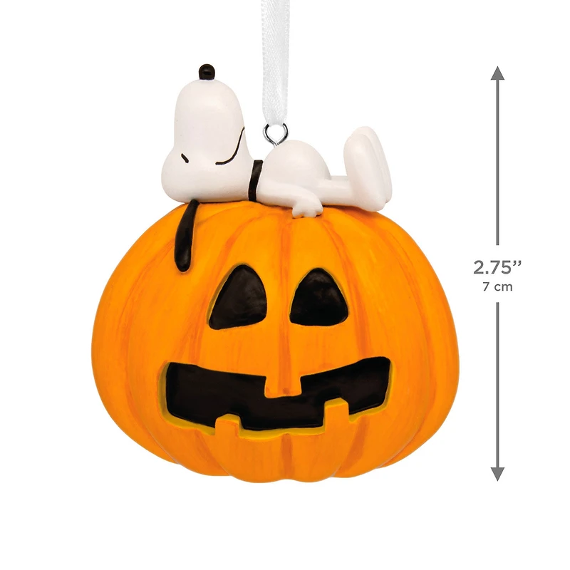 Peanuts® Snoopy on Jack-o'-Lantern Hallmark Ornament for only USD 11.49 | Hallmark